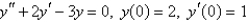 <strong>Solve the initial-value problem. </strong> A) B) C) D) E)None of these