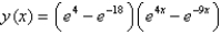 <strong>Solve the boundary-value problem, if possible. </strong> A) B) C) D) E)No solution