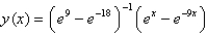 <strong>Solve the boundary-value problem, if possible. </strong> A) B) C) D) E)No solution