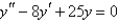 <strong>Solve the differential equation. </strong> A) B) C) D) E)