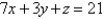 <strong>Evaluate . ; S is the part of the plane in the first octant.</strong> A) B) C)0 D)