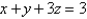 <strong>Find the mass of the surface S having the given mass density. S is part of the plane in the first octant; the density at a point P on S is equal to the square of the distance between P and the xy-plane.</strong> A) B)49 C) D)20