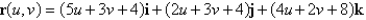 <strong>Find the area of the surface. The part of the plane ; , </strong> A) B) C) D)
