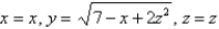 <strong>Find a parametric representation for the part of the elliptic paraboloid that lies in front of the plane x = 0.</strong> A) B) C) D) E)