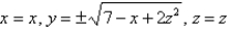 <strong>Find a parametric representation for the part of the elliptic paraboloid that lies in front of the plane x = 0.</strong> A) B) C) D) E)