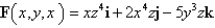 <strong>Find the divergence of the vector field F. </strong> A) B) C) D)