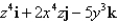 <strong>Find the divergence of the vector field F. </strong> A) B) C) D)