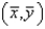 Let R be a plane region of area A bounded by a piecewise-smooth simple closed curve C. Using Green's Theorem, it can be shown that the centroid of R is , where Use these results to find the centroid of the given region. The triangle with vertices , , and .