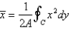 Let R be a plane region of area A bounded by a piecewise-smooth simple closed curve C. Using Green's Theorem, it can be shown that the centroid of R is , where Use these results to find the centroid of the given region. The triangle with vertices , , and .