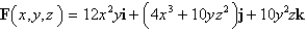 Show that F is conservative, and find a function f such that , and use the result to evaluate , where C is any curve from to . ; and