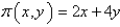 A thin wire in the shape of a quarter-circle , , has a linear mass density . Find the mass and the location of the center of mass of the wire.