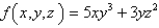Find the gradient vector field of the scalar function f (That is, find the conservative vector field F for the potential function f of F.)
