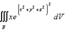 Use cylindrical coordinates to evaluate the triple integral where E is the solid that lies between the sphere and in the first octant.