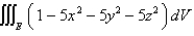 Find the region E for which the triple integral is a maximum.
