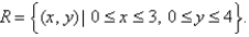 <strong>An electric charge is spread over a rectangular region Find the total charge on R if the charge density at a point in R (measured in coulombs per square meter) is </strong> A) coulombs B) coulombs C) coulombs D) coulombs