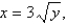 Find the mass and the center of mass of the lamina occupying the region R, where R is the region bounded by the graphs of the equations and and having the mass density