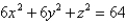 <strong>Use polar coordinates to find the volume of the solid inside the cylinder and the ellipsoid .</strong> A) B) C) D) E)
