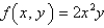 Find the average value of   over the rectangle with vertices   .