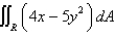 Find an approximation for the integral. Use a double Riemann sum with and the sample point in the upper right corner to approximate the double integral, where .