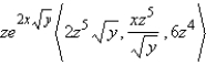 <strong>Find the gradient of the function .</strong> A) B) C) D) E)