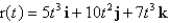 <strong>What force is required so that a particle of mass has the following position function?. </strong> A) B) C) D) E)