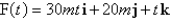 <strong>What force is required so that a particle of mass has the following position function?. </strong> A) B) C) D) E)