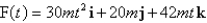 <strong>What force is required so that a particle of mass has the following position function?. </strong> A) B) C) D) E)