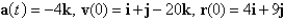 Find the position vector of a particle that has the given acceleration and the given initial velocity and position.