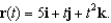 Find the unit tangent and unit normal vectors and for the curve C defined by