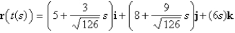 <strong>Reparametrize the curve with respect to arc length measured from the point where in the direction of increasing . </strong> A) B) C) D) E)