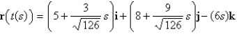 <strong>Reparametrize the curve with respect to arc length measured from the point where in the direction of increasing . </strong> A) B) C) D) E)
