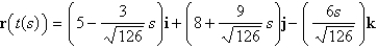 <strong>Reparametrize the curve with respect to arc length measured from the point where in the direction of increasing . </strong> A) B) C) D) E)