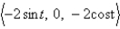 <strong>For the curve given by , find the unit normal vector. </strong> A) B) C) D) E)None of these