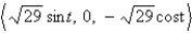 <strong>For the curve given by , find the unit normal vector. </strong> A) B) C) D) E)None of these