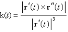 <strong>The curvature of the curve given by the vector function is Use the formula to find the curvature of at the point .</strong> A) B) C) D) E)