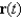 <strong>The figure shows a curve given by a vector function . Choose the correct expression for . </strong> A) B) C) D) E)