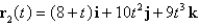 <strong>The helix intersects the curve at the point . Find the angle of intersection.</strong> A) B) C) D) E)None of these