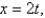 <strong>Find parametric equations for the tangent line to the curve with parametric equations at the point with </strong> A) B) C) D)