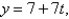 <strong>Find parametric equations for the tangent line to the curve with parametric equations at the point with </strong> A) B) C) D)