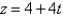 <strong>Find parametric equations for the tangent line to the curve with parametric equations at the point with </strong> A) B) C) D)
