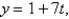 <strong>Find parametric equations for the tangent line to the curve with parametric equations at the point with </strong> A) B) C) D)