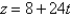 <strong>Find parametric equations for the tangent line to the curve with parametric equations at the point with </strong> A) B) C) D)