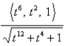 <strong>Find the unit tangent vector for the curve given by .</strong> A) B) C) D) E)None of these