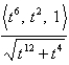 <strong>Find the unit tangent vector for the curve given by .</strong> A) B) C) D) E)None of these