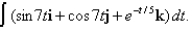 Find the integral