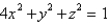 <strong>An ellipsoid is created by rotating the ellipse   about the x-axis. Find the equation of the ellipsoid.</strong> A)   B)   C)   D)   E)   <div style=padding-top: 35px> 