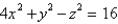 <strong>An ellipsoid is created by rotating the ellipse   about the x-axis. Find the equation of the ellipsoid.</strong> A)   B)   C)   D)   E)   <div style=padding-top: 35px> 