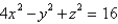 <strong>An ellipsoid is created by rotating the ellipse   about the x-axis. Find the equation of the ellipsoid.</strong> A)   B)   C)   D)   E)   <div style=padding-top: 35px> 