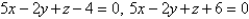Find the distance between the planes.  
