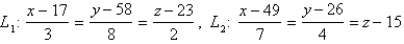 Find the point of intersection.  